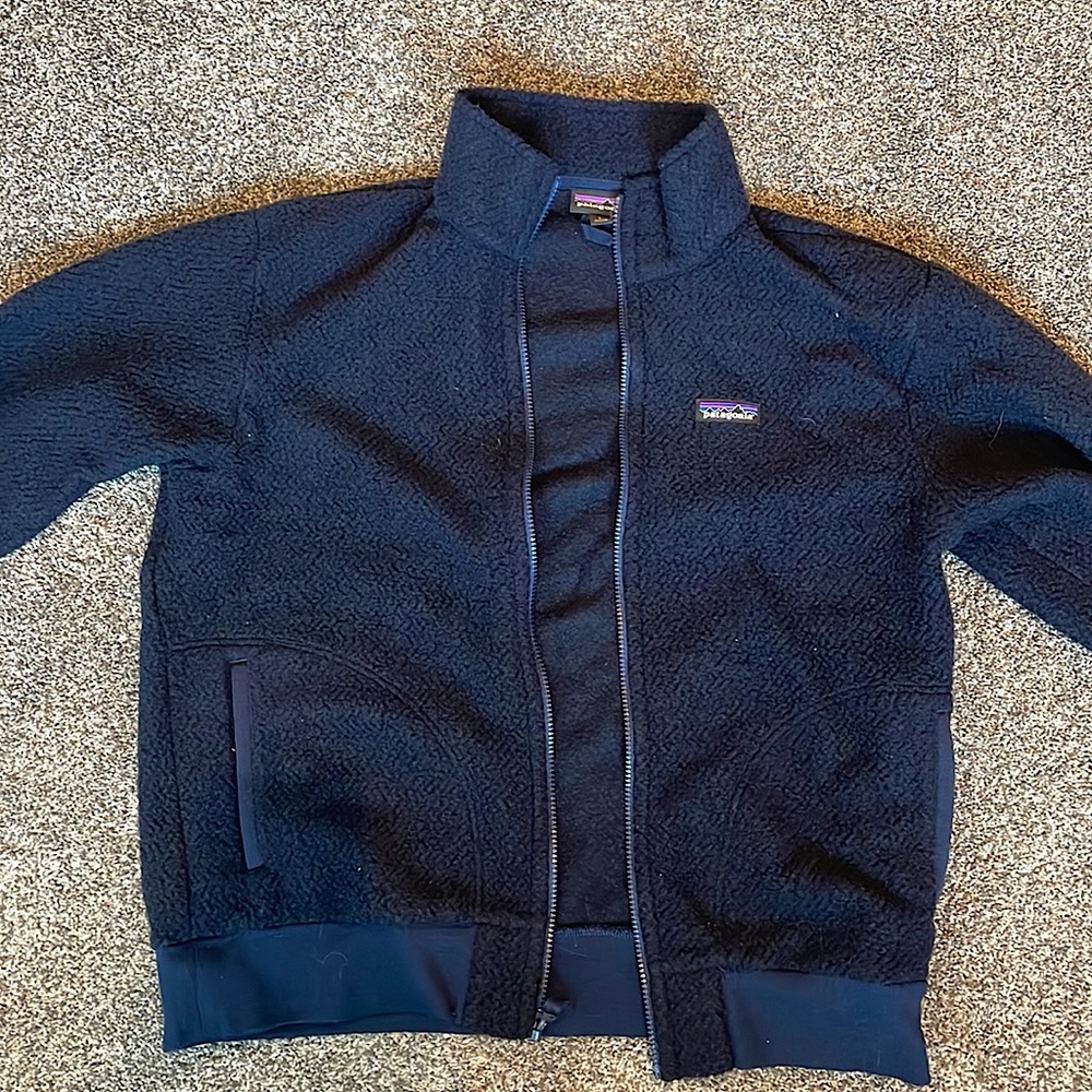 Men's Woolyester Fleece Jacket Size L